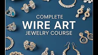 Post 2 by Wire Art Jewelry on YouTube (video)