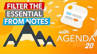 Post 10 by Agenda - Notes meets Calendar on YouTube (video)