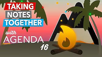 Post 7 by Agenda - Notes meets Calendar on YouTube (video)