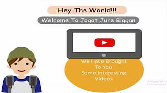 Post 6 by Jogot Jure Biggan on YouTube (video)