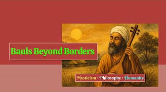 Post 3 by Bauls Beyond Borders on YouTube (video)