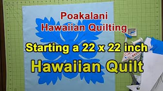 Post 2 by Poakalani Hawaiian Quilts on YouTube (video)