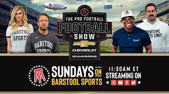 Post 5 by Barstool Football on YouTube (video)