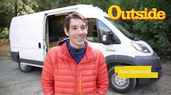 Post 10 by Alex Honnold on YouTube (video)