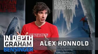 Post 7 by Alex Honnold on YouTube (video)