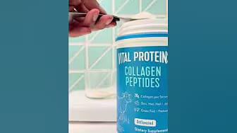 Post 1 by VitalProteins on YouTube (video)