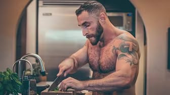 Post 5 by THE BEAR-NAKED CHEF Adrian De Berardinis on YouTube (video)