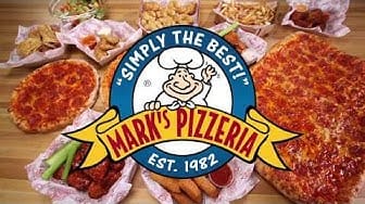 Post 1 by Mark's Pizzeria on YouTube (video)