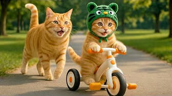 Post 3 by Cute Cat Videos on YouTube (video)