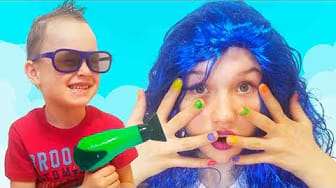 Post 6 by Alex and Nastya - Pretend play on YouTube (video)