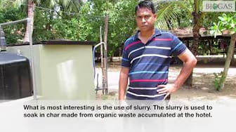 Post 7 by Biogas Lanka on YouTube (video)