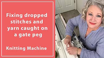 Post 4 by The Knitting Machine School on YouTube (video)