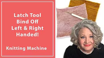 Post 5 by The Knitting Machine School on YouTube (video)