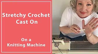 Post 8 by The Knitting Machine School on YouTube (video)