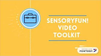 Post 6 by SensoryFun! Toolkit on YouTube (video)