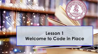 Post 2 by Code in Place on YouTube (video)