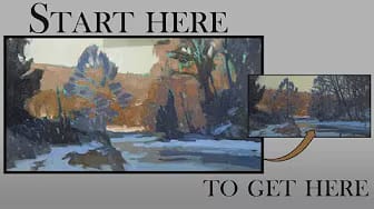 Post 7 by Plein Air School with Roy Boswell on YouTube (video)