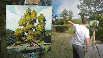 Post 1 by Plein Air School with Roy Boswell on YouTube (video)