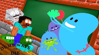 Post 2 by Creeper - Minecraft Monster School Animations on YouTube (video)