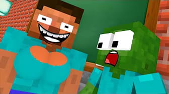 Post 7 by Creeper - Minecraft Monster School Animations on YouTube (video)