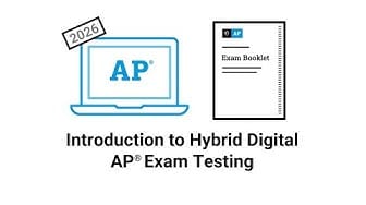 Post 8 by AP Educators on YouTube (video)