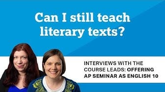 Post 5 by AP Educators on YouTube (video)
