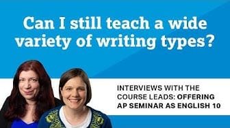 Post 4 by AP Educators on YouTube (video)