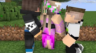 Post 5 by Minecraft Animations Channel on YouTube (video)
