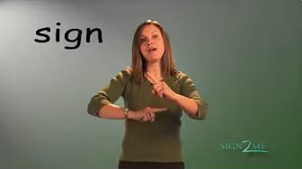 Post 6 by Sign2Me Early Learning on YouTube (video)