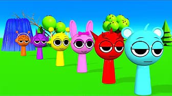 Post 5 by SPRUNKI CHALLENGE 3D on YouTube (video)