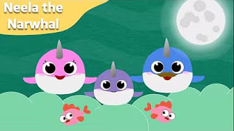 Post 6 by Neela The Narwhal - Kids Songs and Videos on YouTube (video)