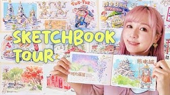 Post 8 by Bingying Sketchbook on YouTube (video)