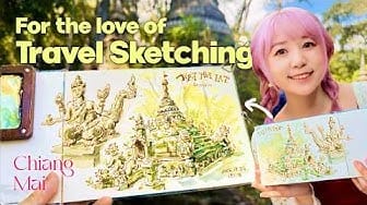 Post 7 by Bingying Sketchbook on YouTube (video)