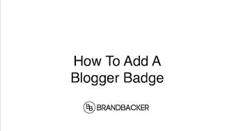 Post 7 by BrandBacker on YouTube (video)