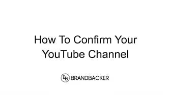 Post 6 by BrandBacker on YouTube (video)