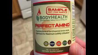Post 1 by PerfectAmino By BodyHealth on YouTube (video)