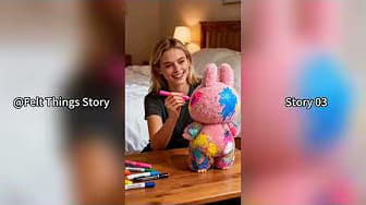 Post 1 by Felt Things Story on YouTube (video)