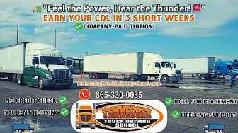 Post 4 by TN Truck Driving School on YouTube (video)