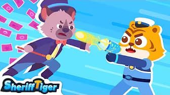 Post 8 by Sheriff Tiger - Kids Cartoon on YouTube (video)