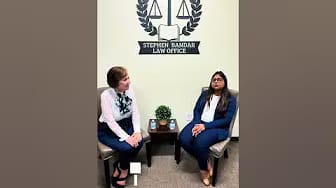 Post 2 by Stephen Bandar Law Office on YouTube (video)