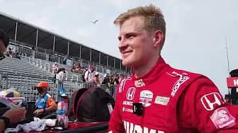 Post 6 by Marcus Ericsson on YouTube (video)