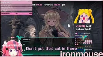Post 2 by Ironmouse Highlights on YouTube (video)