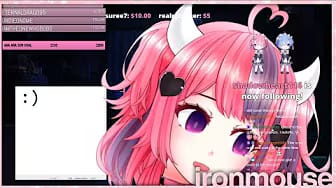 Post 4 by Ironmouse Highlights on YouTube (video)