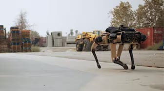 Post 5 by Ghost Robotics on YouTube (video)