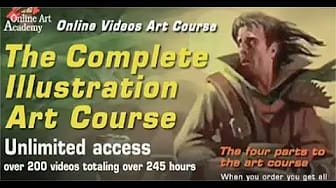 Post 4 by Online Art Academy on YouTube (video)