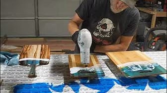 Post 8 by Pour Me A River (Premium Epoxy Resin) on YouTube (video)