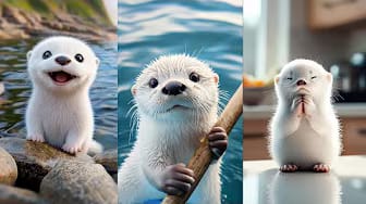 Post 1 by Super Cute Critters on YouTube (video)