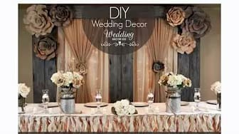 Post 3 by Kim Caswell (Wedding Decor 101) on YouTube (video)