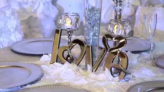 Post 1 by Kim Caswell (Wedding Decor 101) on YouTube (video)