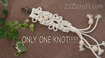 Post 2 by ZIZ macrame on YouTube (video)